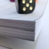 Würfelspielblock mit Kartonrücken